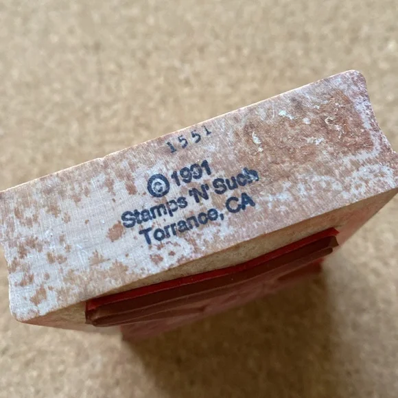 1990’s Graphic Designed Japanese Cranes Rubber Stamps - Picture 4 of 9